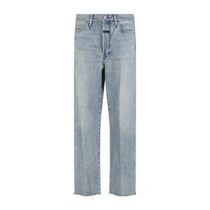 Fear Of God 80S 5 Pockets Light Blue Cotton Jeans - NWT